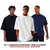Desordem Masculina – Kit 3 Camisetas Oversized “Street Trio” - Desordem.ltda