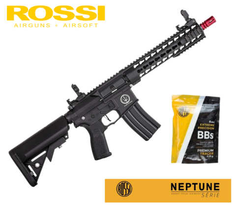 AIRSOFT ELÉTRICA ROSSI NEPTUNE 10" SHORT AEG 6MM