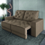 Sofá Retrátil e Reclinável 3 Lugares 1,80m Verona Suede Capuccino Mamflex - comprar online