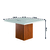 Conjunto Sala de Jantar Amsterdã New Mesa com Tampo Giratório 6 Cadeiras Grécia - Esplanada Móveis | Móveis em oferta para o seu lar