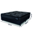 Cama Box Casal Queen Colchão Com Molas Ensacadas City Pillow Top 158x198x61cm Preto Hellen na internet