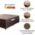 Cama Box Baú Casal Queen Colchão Espuma D33 Pillow Top Millenium 158x198x60cm Suede