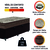 Imagem do Cama Box Baú Solteiro Colchão Com Molas Ensacadas Tokio 88x188x66cm Marrom Umaflex