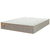 Colchão Casal Molas Qatar 138x188x22cm Bege/Branco Inducol - Suporta Até 200 Kg Por Pessoa
