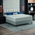 Cama Box Baú Casal Molas Ensacadas Pillow Top 138x188x66cm Martino Cinza Umaflex - comprar online
