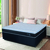 Cama Box Casal Queen Colchão Com Molas Ensacadas City Pillow Top 158x198x61cm Preto/Branco Hellen - comprar online