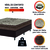 Cama Box Casal Colchão Com Molas Ensacadas Tokio 138x188x63cm Marrom Umaflex - loja online