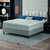 Cama Box Casal Molas Ensacadas Pillow Top 138x188x63cm Martino Cinza Umaflex - comprar online