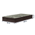 Cama Box Baú Solteiro Colchão Com Molas Ensacadas Tokio 88x188x66cm Marrom Umaflex - loja online