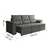 Sofá Retrátil 3 Lugares 2,10m York Suede na internet