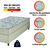 Cama Box Solteiro Colchão Espuma 88x188x57cm Bege Egito Portobel - Suporta até 100kg por Pessoa - loja online