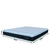Cama Box Casal King Colchão Com Molas Ensacadas City Pillow Top 193x203x61cm Preto/Branco Hellen - Esplanada Móveis