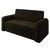 Sofá Cama Versátil 2 Lugares Veludo Selmer