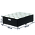 Cama Box Colchão Casal Molas Ensacadas Granville Pillow Top 138x188x66cm Probel - Esplanada Móveis | Móveis em oferta para o seu lar