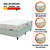 Cama Box Baú Colchão Casal Espuma D33 New Millenium 138x188x60cm Hellen - Suporta até