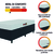 Cama Box Baú Colchão Solteiro Espuma D20 Malibu 88x188x53cm Branco Hellen