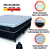 Cama Box Casal King Colchão Com Molas Ensacadas City Pillow Top 193x203x61cm Preto/Branco Hellen - loja online
