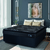Cama Box Casal Queen Colchão Com Molas Ensacadas City Pillow Top 158x198x61cm Preto Hellen - comprar online