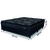 Cama Box Casal King Colchão Com Molas Ensacadas City Pillow Top 193x203x61cm Preto Hellen na internet