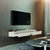 Rack Suspenso Para Painel ou TV até 55 Polegadas 2 Gavetas 1,35m Aspen Off White EDN na internet