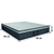 Cama Box Casal Colchão Gazin Maximus Molas Ensacadas 138x188x62cm Linho Grafite / Preto - Suporta at - Esplanada Móveis | Móveis em oferta para o seu lar