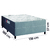 Cama Box Casal Colchão Espuma Egito 138x188x57cm Cinza / Branco Portobel - Suporta até 100kg por Pes na internet