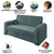 Sofá Cama Versátil 2 Lugares Veludo Selmer - loja online