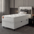 Cama Box Baú Colchão Solteiro Molas Ensacadas Real 88x188x68cm Linho Branco Inducol - Suporta até 130Kg Por Pessoa - comprar online