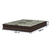 Cama Box Casal Colchão Com Molas Ensacadas Tokio 138x188x63cm Marrom/Bege Umaflex na internet
