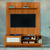 Rack Bancada Caribe Com Painel Para TV Até 55 Polegadas 1,35m Egeo Cedro Ripado Impressão 3D EDN - comprar online