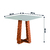 Conjunto Sala de Jantar Mesa Athenas Quadrada 0,90m 4 Cadeiras Trieste Dobuê - Esplanada Móveis | Móveis em oferta para o seu lar
