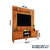 Rack Bancada King Com Painel Para TV Até 75 Polegadas 1,80m Egeo Cedro Ripado Impressão 3D EDN na internet
