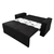 Sofá-cama 2 Lugares Pratik 5000 Mamflex Preto / Cinza Floral na internet