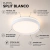 Plafon Techo Split LED Redondo Luz Calida Moderno - Tienda100