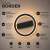Aplique Border LED 38W Negro Circular Calido Retroiluminado - Tienda100