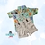 Conjunto Temático com Suspensório SAFARI VERDE - comprar online
