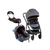 Carrinho com Bebê Conforto Travel System Epic Lite Trio Black Deep - Infanti
