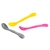 Kit 3 Colheres Daily Cinza Rosa e Amarelo - Clingo