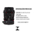 Imagem do Cadeirinha de Carro Elevate 9 até 36 kg Black Two Tone - Joie