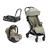 Carrinho com Bebê Conforto e Base Travel System Eva³ Luxe Trio Twilic Truffle - Maxi Cosi