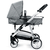 Imagem do Carrinho com Bebê Conforto Travel System Epic Lite Trio Grey Steel - Infanti