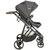 Carrinho de Bebê Cosmos Melange Preto - Kiddo na internet