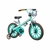 Bicicleta com Rodinhas Aro 16 Antonella ABS 5 anos até 30 kg Verde - Nathor
