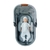 Almofada Redutora Bebê Fofo Lycra para Bebê Conforto e Carrinho Cinza - DBella For Baby - BabyStock