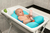 Almofada De Banho Azul Tamanho P - Baby Pil na internet