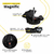 Carrinho com Bebê Conforto Travel System Magnific Trio Full Black - Safety 1st - comprar online