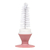 Escova Para Mamadeira Em Silicone Rosa - Buba - loja online