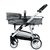 Carrinho com Bebê Conforto Travel System Epic Lite Trio Grey Steel - Infanti - loja online