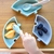 Prato Infantil de Silicone Encaixe Puzzle River Green e Cinzento - Minikoioi - comprar online