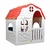 Imagem do Casinha Portátil Kids Playhouse Bege e Vermelha - Cosco